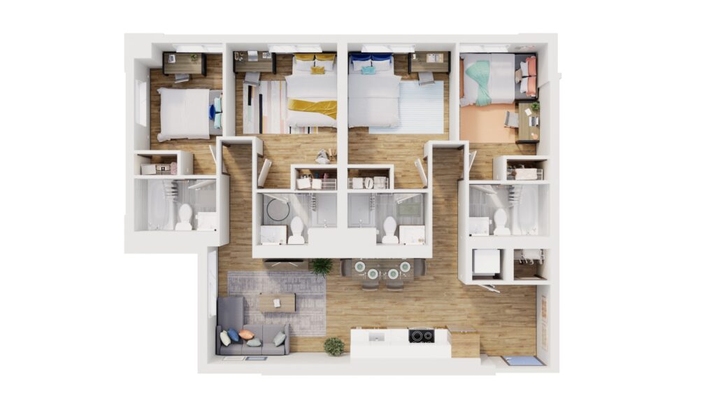 4 Bed 4 Bath