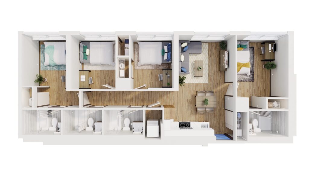 4 Bed